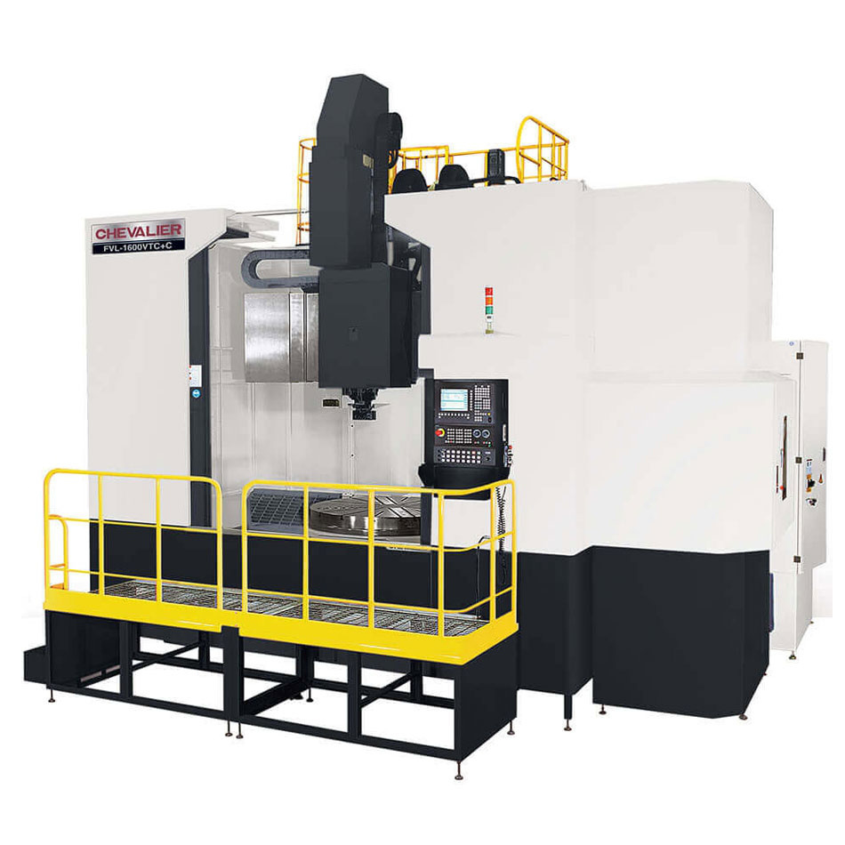 Chevalier FVL-1600VTC vertical turning center, VTL