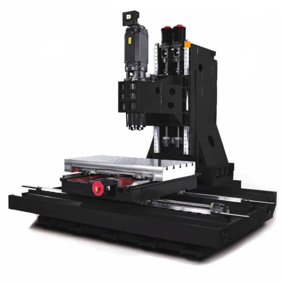 YCM NTV158 with a unique T-base structure design